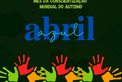 Post Instagram Campanha de Conscientização Autismo Minimalista Azul